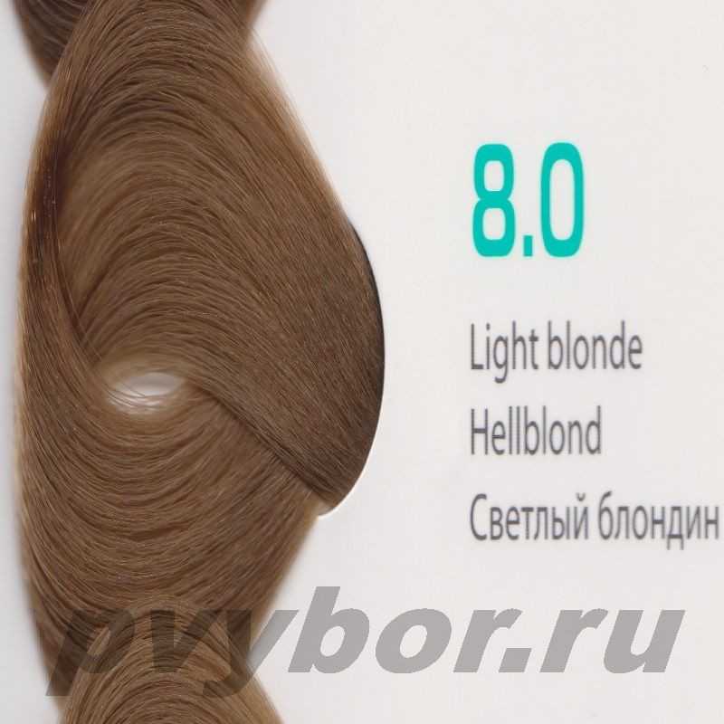 HY 8.0 Светлый блондин Крем-краска для волос с Гиалуроновой кислотой серии “Hyaluronic acid”, 100мл, Kapous, Италия