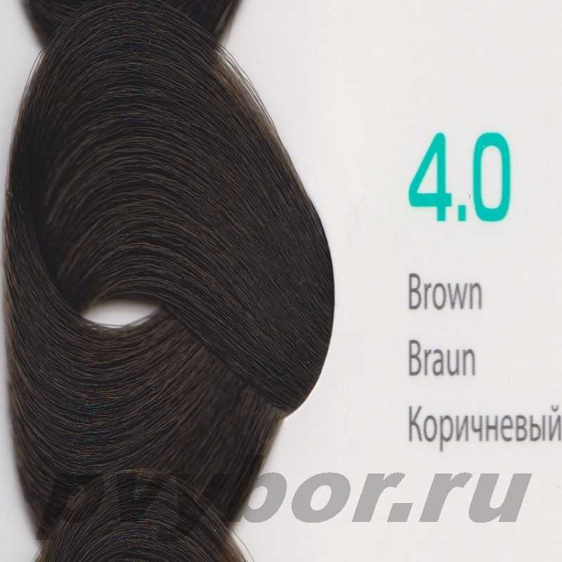 HY 4.0 Коричневый Крем-краска для волос с Гиалуроновой кислотой серии “Hyaluronic acid”, 100мл, Kapous, Италия