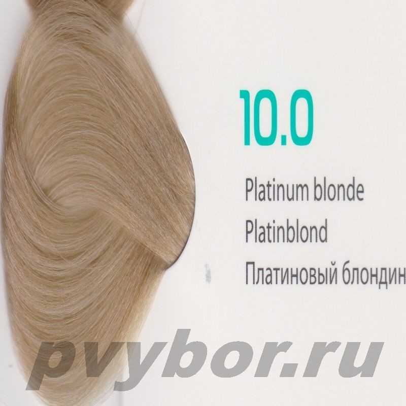 HY 10.0 Платиновый блондин Крем-краска для волос с Гиалуроновой кислотой серии “Hyaluronic acid”, 100мл, Kapous, Италия