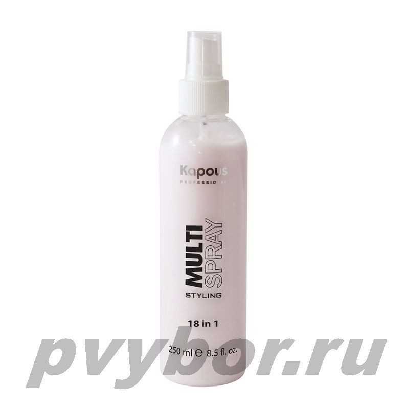 Мультиспрей для укладки волос 18 в 1 «Multi Spray» серии “Styling”, Kapous, 250 мл