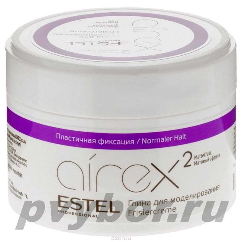 Глина для моделирования волос с матовым эффектом Пластичная фиксация AIREX (65 мл) ESTEL