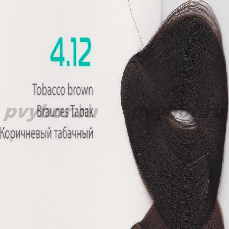 HY 4.12 Коричневый табачный Крем-краска для волос с Гиалуроновой кислотой серии “Hyaluronic acid”, 100мл