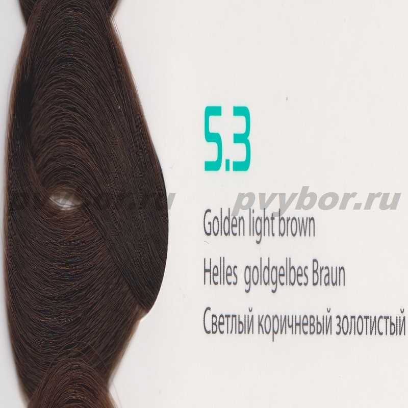 HY 5.3 Светлый коричневый золотистый Крем-краска для волос с Гиалуроновой кислотой серии “Hyaluronic acid”, 100мл
