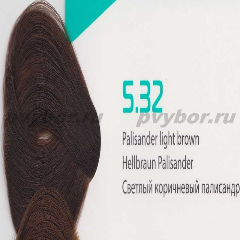 HY 5.32 Светлый коричневый палисандр Крем-краска для волос с Гиалуроновой кислотой серии “Hyaluronic acid”, 100мл