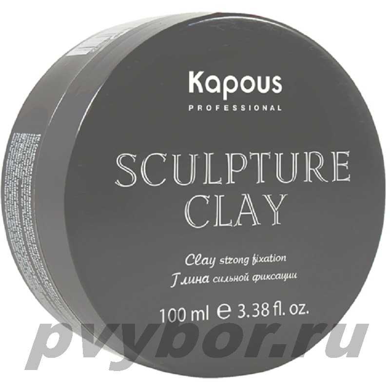 Глина для укладки волос нормальной фиксации Sculpture Clay серии Styling, 100мл, Kapous