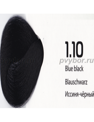 Крем-краска линии Studio Professional 1.10 иссиня-черный 100мл, Kapous, Италия