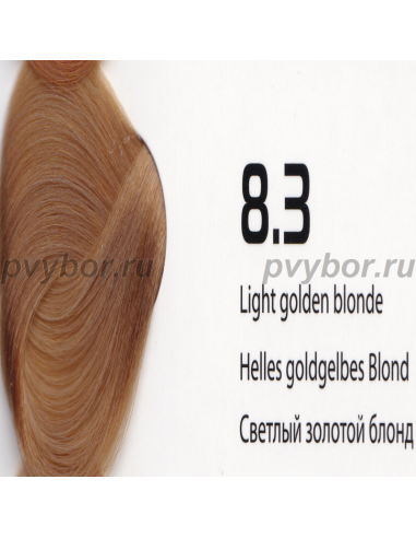 Крем-краска линии Studio Professional 8.3 светлый золотой блонд 100мл, Kapous, Италия