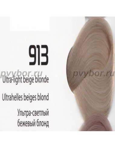 Крем-краска линии Studio Professional 913 ультра-светлый бежевый блонд 100мл, Kapous, Италия