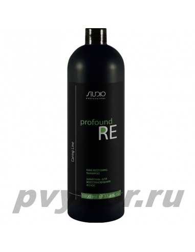 Шампунь для восстановления волос "Profound Re" 1 л, Kapous, Италия