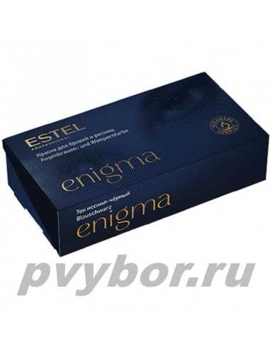 Краска для бровей и ресниц ESTEL Professional ENIGMA тон иссиня-черный набор