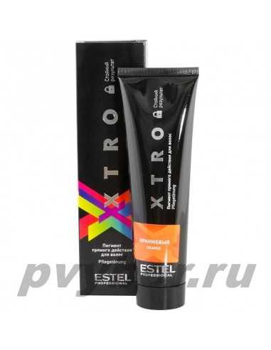 Пигмент прямого действия для волос XTRO BLACK Оранжевый, 100 мл, ESTEL