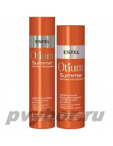 Шампунь-fresh c UV-фильтром для волос OTIUM SUMMER 250 мл + бальзам 200 мл ESTEL