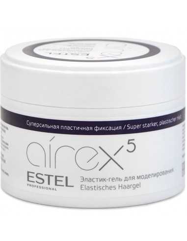 Гель ЭЛАСТИК для моделирования волос Суперсильная пластичная фиксация AIREX (75 мл) ESTEL