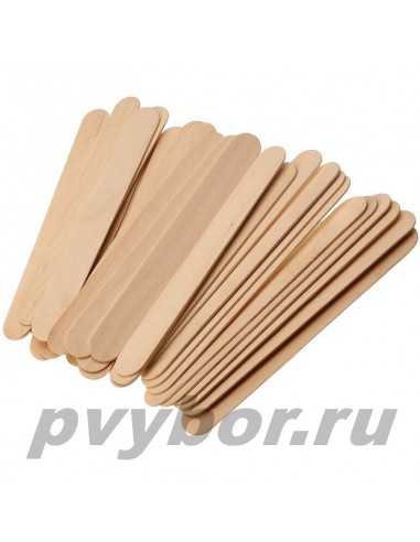 Шпатели деревянные SAFETY, 18х150 мм, 100шт