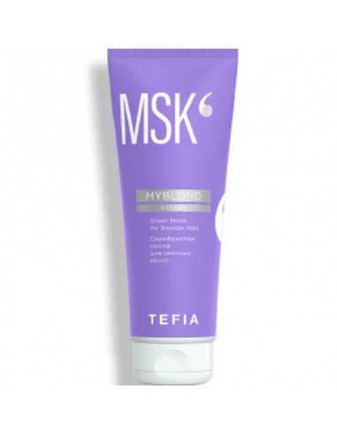 Серебристая маска для светлых волос MYBLOND 250 мл, TEFIA