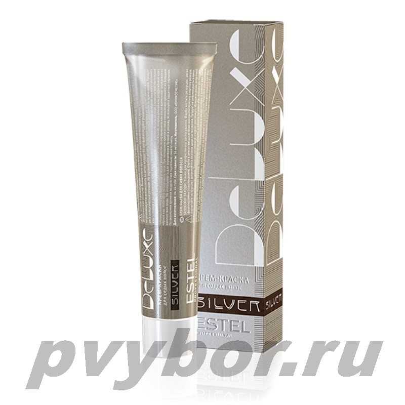 7/44 Крем-краска De Luxe Silver, русый медный интенсивный ESTEL 60 мл