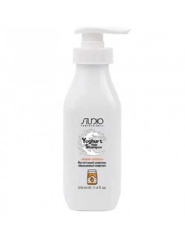 Йогуртовый шампунь для волос «Апельсиновый конфитюр» линии Studio Professional, 350 мл, Kapous, Италия