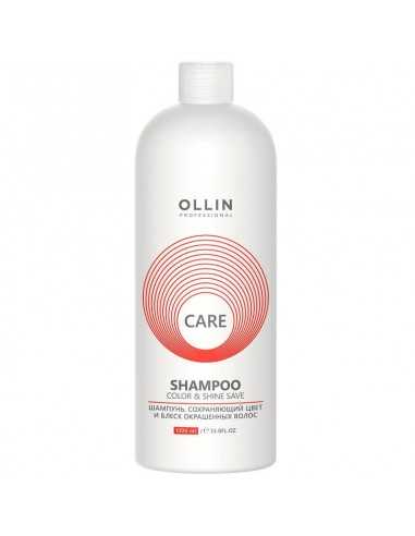 Шампунь сохраняющий цвет и блеск окрашенных волос CARE 1000 мл OLLIN Professional