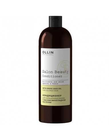 Кондиционер для окрашенных волос с маслом виноградной косточки, SALON BEAUTY, 1000мл, OLLIN Professional